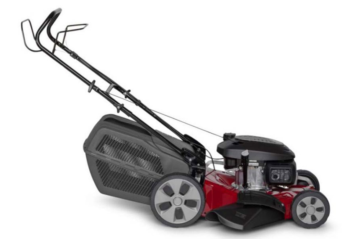 Απεικονίζεται η μηχανή γκαζόν